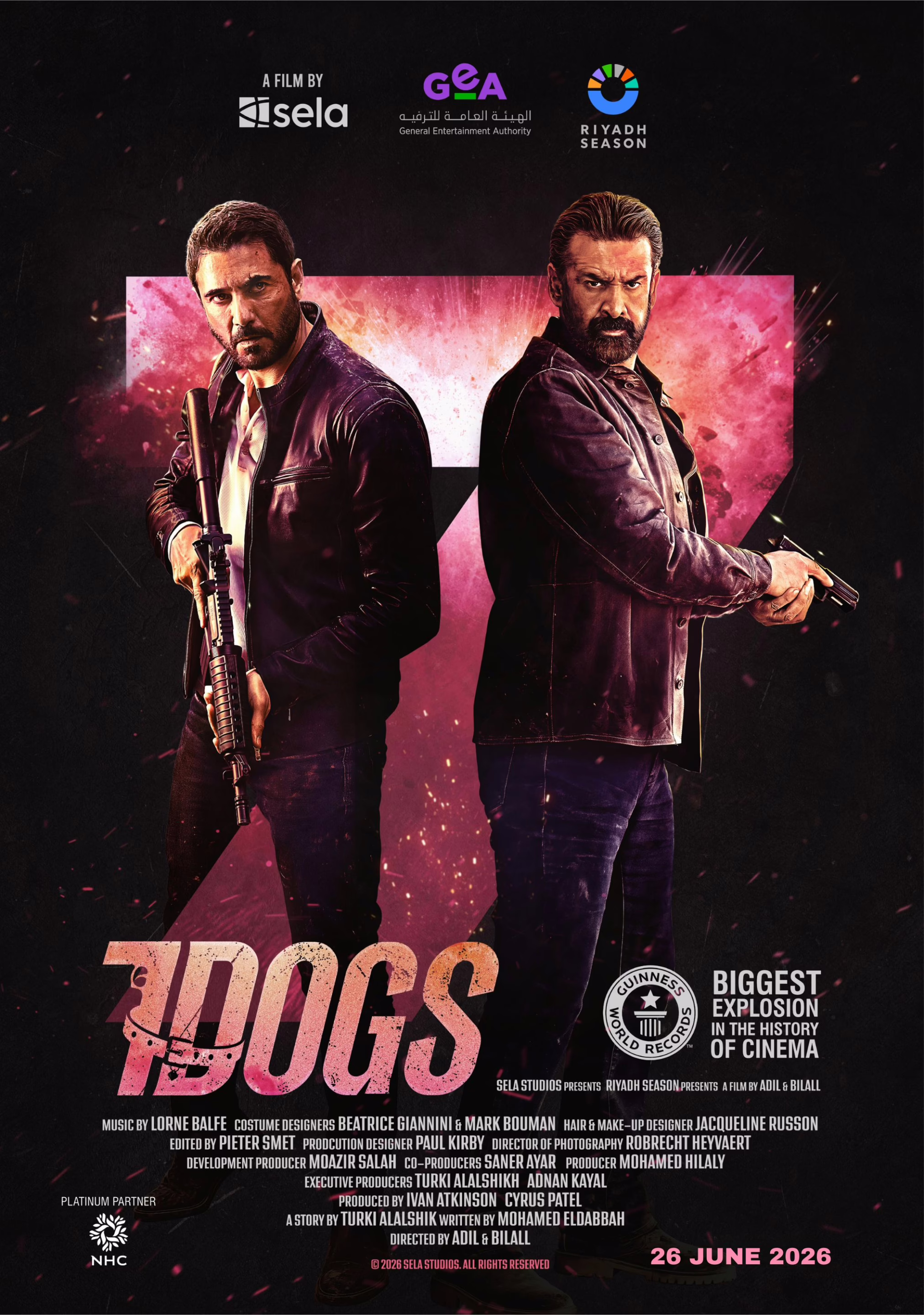 7 DOGS - Poster Web Rocky El Ghalaba poster